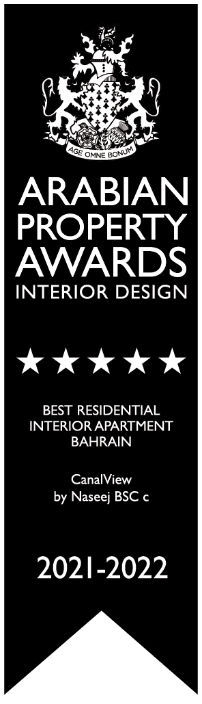 Arabian property awards 2020 / 2021 - Best residential interior apartment Bahrain