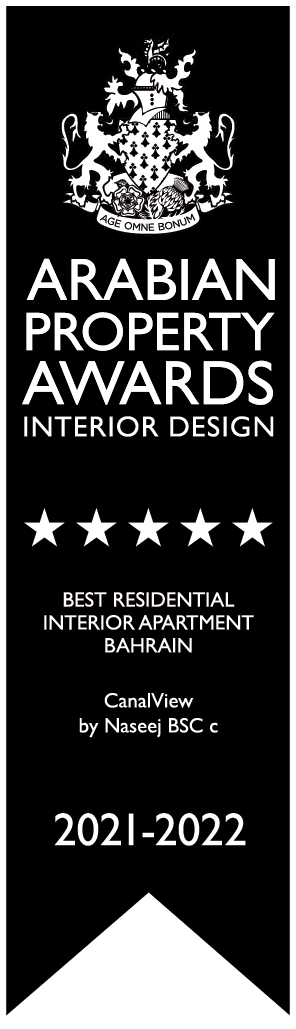 Arabian property awards 2020 / 2021 - Best residential interior apartment
								Bahrain